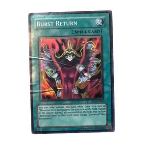 Yu-Gi-Oh! Trading Card Green Burst Return DP1-EN022 Super Rare Creased